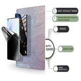 Apple iPhone 14 PLUS NANO Ekran Koruyucu ULTRA İnce Esnek - Mat Hayalet Umbos