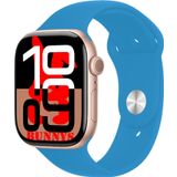 Apple iPhone 14 Plus Uyumlu Açık Mavi Akıllı Saat Watch10 2025 Hediyeli AMOLED EKRAN
