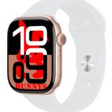 Apple iPhone 14 Plus Uyumlu Beyaz Akıllı Saat Watch10 2025 Hediyeli AMOLED EKRAN