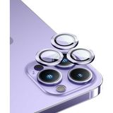 Apple iPhone 14 Pro Benks New Kr Kamera Lens Koruyucu - Mor