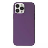 Apple İphone 14 Pro Kılıf Pc Sert Şeffaf Kapak - Mor