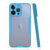 Apple İphone 14 Pro Kılıf Platin Silikon - Mavi