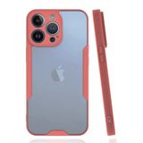 Apple İphone 14 Pro Kılıf Platin Silikon - Pembe