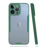 Apple İphone 14 Pro Kılıf Platin Silikon - Yeşil