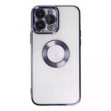 Apple İphone 14 Pro Kılıf Slot Silikon - Mor