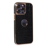 Apple İphone 14 Pro Kılıf Snake Kapak - Siyah
