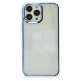 Apple İphone 14 Pro Max Kılıf Element Silikon - Sky Blue