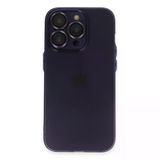 Apple İphone 14 Pro Max Kılıf Luko Lens Silikon - Siyah