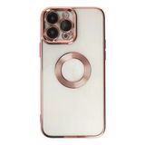 Apple İphone 14 Pro Max Kılıf Slot Silikon - Rose Gold