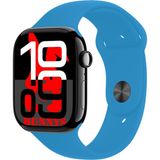 Apple iPhone 14 Pro Max Uyumlu Açık Mavi Akıllı Saat WATCH10 2025 Hediyeli Amoled Ekran - 46 mm