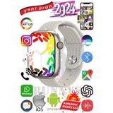 APPLE İPHONE 14 PRO MAX Uyumlu Akıllı Saat Watch 9 Max+2024 45mm Kordon Hediyeli Amoled Ekran