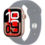 Apple iPhone 14 Pro Max Uyumlu Gri Akıllı Saat WATCH10 2025 Hediyeli Amoled Ekran - 46 mm
