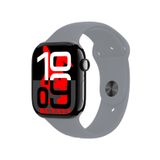 Apple iPhone 14 PRO MAX Uyumlu Gri Akıllı Saat Watch10 2025 Hediyeli AMOLED EKRAN
