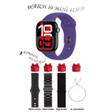 Apple İphone 14 Pro Max Uyumlu Koyumor Akıllı Saat Watch 10 Mini Kordon Hediyeli Amoled Ekran 41Mm