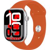 Apple iPhone 14 Pro Max Uyumlu Turuncu Akıllı Saat WATCH10 2025 Hediyeli Amoled Ekran - 46 mm