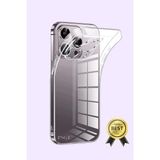 Apple ( Iphone 14 Promax ) Uyumlu Kılıf Transparent Soft Şeffaf Lenz Korumali - 14Promax