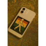 Apple İphone 14 Retro Kadın Baskılı Şeffaf Silikon Kılıf