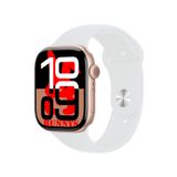 Apple iPhone 14 Uyumlu Beyaz Akıllı Saat Watch10 2025 Hediyeli AMOLED EKRAN