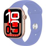 Apple iPhone 14 Uyumlu Lila Akıllı Saat WATCH10 2025 Hediyeli Amoled Ekran - 46 mm