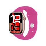 Apple iPhone 14 Uyumlu Pembe Akıllı Saat Watch10 2025 Hediyeli AMOLED EKRAN