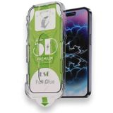 Apple iPhone 15 Plus Otomatik Yapışan Full Ekran Koruyucu