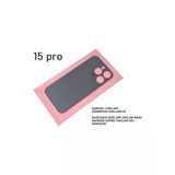 Apple İphone 15 Pro Arka Pil Batarya Kapağı (Cam)