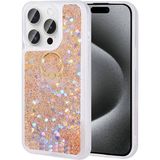 Apple iPhone 15 Pro Kılıf Klfs Milce Kapak-Gold