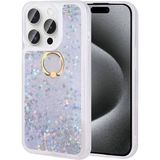 Apple iPhone 15 Pro Kılıf Klfs Milce Kapak-Gümüş