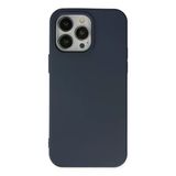 Apple İphone 15 Pro Kılıf Nano İçi Kadife Silikon - Lacivert