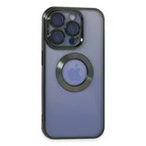 Apple İphone 15 Pro Kılıf Slot Silikon - Köknar Yeşili