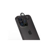 Apple İphone 15 Pro Max Kamera Lens Koruyucu Kolay Takma Aparatlı Ultra Korumalı (Cl-15) Siyah