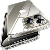 Apple iphone 15 Pro Max Kılıf Clearcase Şeffaf Sert Ince Slim Mika Kılıf Kapak