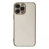 Apple İphone 15 Pro Max Kılıf Volet Silikon - Beyaz