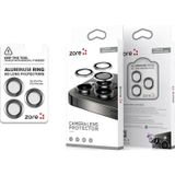 Apple iPhone 15 Pro Max Zore CL-15 Parmak İzi Bırakmayan Anti-Reflective Kamera Lens Koruyucu