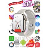 APPLE İPHONE 15 PRO Uyumlu Akıllı Saat Watch 9 Max+2024 45mm Kordon Hediyeli Amoled Ekran