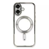 Apple İphone 16 Kılıf Kross Magneticsafe Kapak - Gümüş
