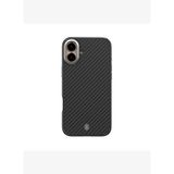 Apple iPhone 16 Kılıf Wiwu DCC-205 Msafe Şarj Özellikli Aramid Fiber Tasarım Kevlar Kapak