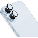 Apple iPhone 16 Plus Işık Yansıma Önleyici 0.3mm Ar Kaplama Mikro Kamera Lens Koruyucu - Mavi - iP 16Plus