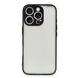 Apple İphone 16 Pro Kılıf Montreal Silikon Kapak - Siyah