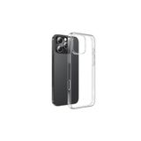 Apple iPhone 16 Pro Uyumlu Kılıf Şeffaf Süper Silikon Kapak
