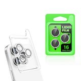 Apple İphone 16 Pro Zore Cl-07 Kamera Lens Koruyucu, Gümüş