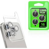 Apple iPhone 16 Pro Zore Cl-07 Kamera Lens Koruyucu-Titanyum-Gri - Titanyum Grisi - Gri