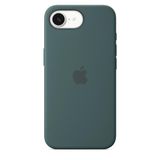 Apple iPhone 16e için Silikon Kılıf – Göl Yeşili