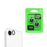 Apple iPhone 16E İle Uyumlu Zore CL-07 Kamera Lens Koruyucu Gümüş