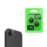 Apple iPhone 16E İle Uyumlu Zore CL-07 Kamera Lens Koruyucu Siyah