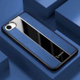 Apple iPhone 16E Uyumlu Kılıf Zebana Premium Deri Kılıf Mavi