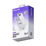 Apple İphone 17 Air Bilvis 5in1 3d Magic Cam Ekran Koruyucu - Siyah
