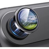 Apple Iphone 17 Air Kamera Koruyucu Premium Safir Gece Çekim Destekli Lens Koruma Parlak Temperli Cl-12 - Siyah