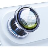 Apple iPhone 17 Air Parmak Izi Bırakmayan Safir Anti-Reflective Sapphire Vault Kamera Lens Koruyucu - Mavi