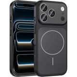 Apple iPhone 17 Pro için Kamera Korumalı Silikon Kılıf - Siyah